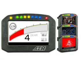 AEM Electronics CD-5 Carbon Flat Panel Digital Dash Display