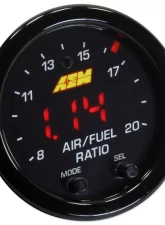 AEM Electronics Black bezel X-Series Wideband UEGO AFR Sensor Controller Gauge                                     - 30-0300 - Image 13