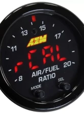 AEM Electronics Black bezel X-Series Wideband UEGO AFR Sensor Controller Gauge                                     - 30-0300 - Image 12