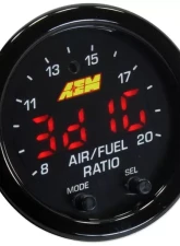 AEM Electronics Black bezel X-Series Wideband UEGO AFR Sensor Controller Gauge                                     - 30-0300 - Image 6