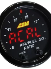 AEM Electronics Black bezel X-Series Wideband UEGO AFR Sensor Controller Gauge                                     - 30-0300 - Image 8