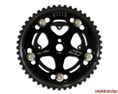 AEM Electronics Black Tru-Time Cam Gears Eagle | Mitsubishi | Plymouth - 23-830BK