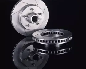 Power Slot Front Right Slotted Rotor Subaru Legacy 2.5L GT 2005-2009