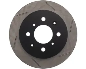 StopTech Sport Slotted Brake Rotor Rear Left, Silver, , 126.40017SL