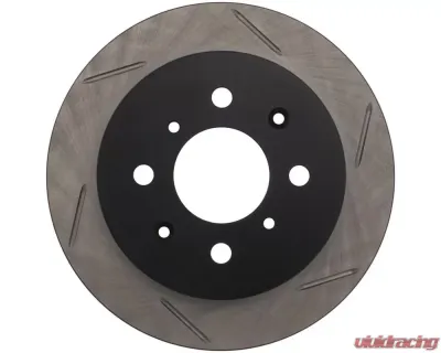 StopTech Sport Slotted Brake Rotor Rear Left, Silver, , 126.40017SL - 126.40017SL