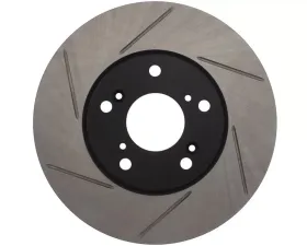StopTech Sport Slotted Brake Rotor Front Right, Black, Ford Mustang 2005-2014, 126.40036SR