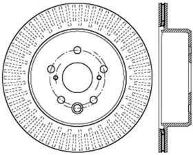 StopTech Sport Slotted Brake Rotor Rear Right Lexus RX 350 2007-2020 126.44189SR