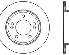StopTech Sport Slotted Brake Rotor Rear Left