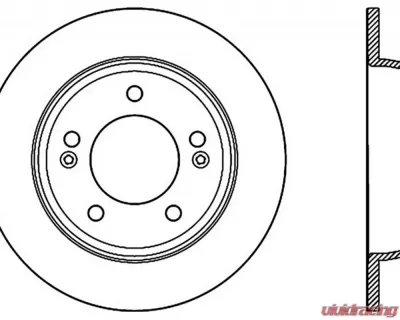 StopTech Sport Slotted Brake Rotor Rear Right - 126.51043SR