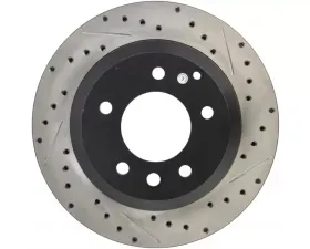 StopTech Sport Drilled/Slotted Brake Rotor Front & Rear Left, 127.33078L - Fitment .