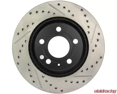 StopTech Sport Drilled/Slotted Brake Rotor Rear Left Audi S4 2004-2009 127.33088L - 127.33088L