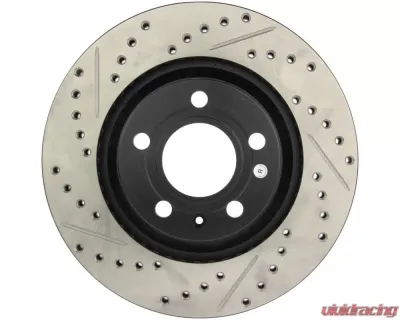 StopTech Sport Drilled/Slotted Brake Rotor Rear Right Audi S4 2004-2009 127.33088R - 127.33088R