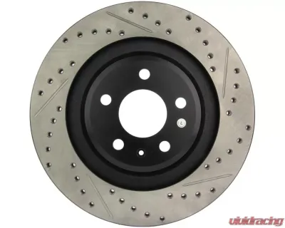 StopTech Sport Drilled/Slotted Brake Rotor Rear Left Audi 2002-2008 127.33125L - 127.33125L