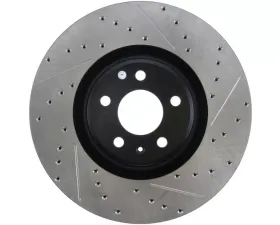 StopTech Sport Drilled/Slotted Brake Rotor Front Left Audi A4 2009-2016, 127.33134L