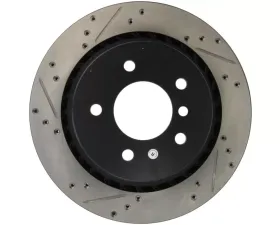 StopTech Sport Drilled/Slotted Rear Right Brake Rotor for BMW 127.34037R