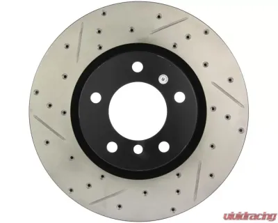 StopTech Sport Drilled/Slotted Brake Rotor Front Right BMW 3 Series 127.34039R - 127.34039R