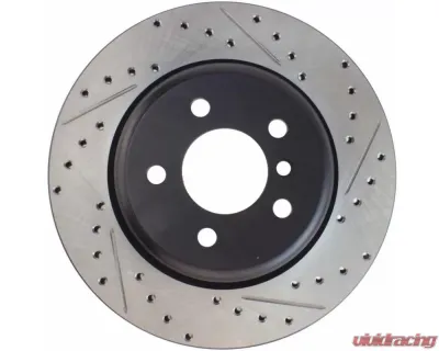 StopTech Sport Drilled/Slotted Brake Rotor Rear Left BMW 127.34131L - 127.34131L