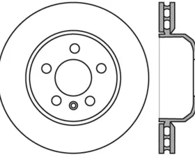 StopTech Sport Drilled/Slotted Brake Rotor Rear Right BMW 127.34131R