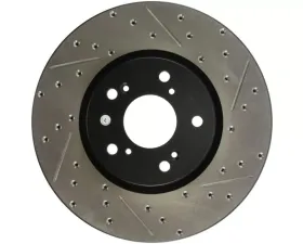 StopTech Sport Drilled/Slotted Brake Rotor Front Left Acura TL 2004-2008 127.40062L