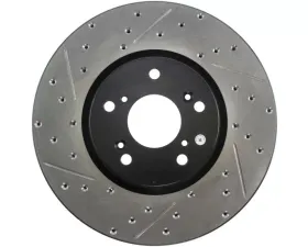 StopTech Sport Drilled/Slotted Brake Rotor Front Right Acura TL 04-08 127.40062R