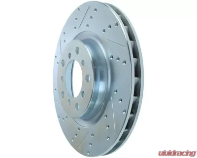 StopTech Drilled Slotted Brake Rotor Front Right BMW M3 2001-2006 227.34059R - 227.34059R