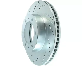 StopTech Drilled Slotted Brake Rotor Front Right Toyota 227.44129R