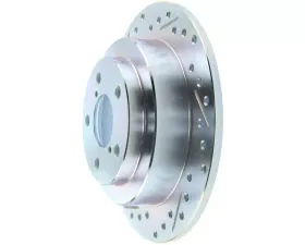 StopTech Select Sport Drilled Slotted Brake Rotor Rear Right, Red, 227.47011R .
