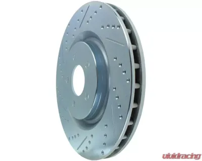 StopTech Drilled & Slotted Brake Rotor Front Right Ford Mustang 2007-2014 227.61089R - 227.61089R