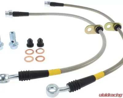 StopTech Stainless Steel Brake Line Kit Honda Civic Front 1996-2000 1.6L 4-Cyl - 950.40007
