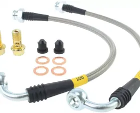 StopTech Stainless Steel Brake Line Kit Rear
