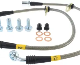 StopTech Stainless Steel Brake Line Kit Front