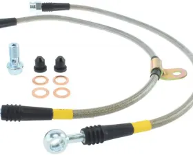 StopTech Stainless Steel Brake Line Kit Hyundai Genesis Coupe Front 2010-2015