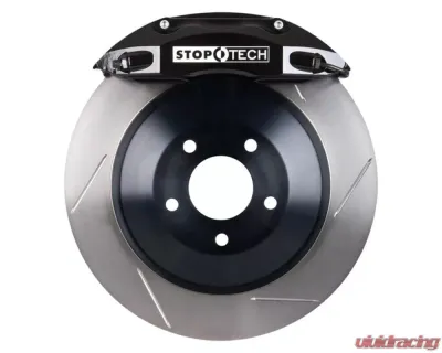 StopTech Big Brake Kit Black Caliper Slotted Rotor Front Ford Mustang 2005-2010 4.6L V8 82.330.4700.51 - 82.330.4700.51