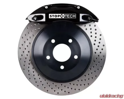 StopTech Big Brake Kit Black Caliper Drilled Rotor Rear for Ford Mustang 82.241.0041.52 - 82.241.0041.52