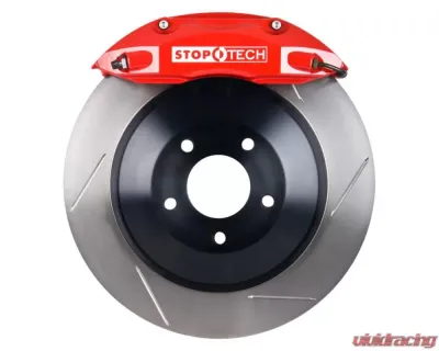 StopTech Big Brake Kit Red Caliper Slotted Rotor Rear for Ford Mustang 82.241.0041.71 - 82.241.0041.71