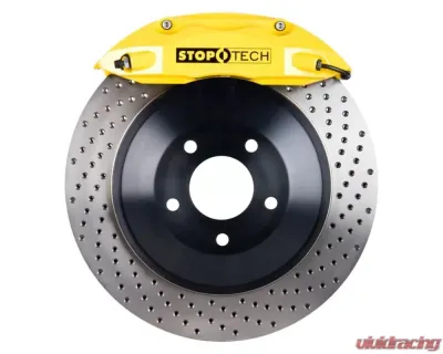 StopTech Big Brake Kit Yellow Caliper Drilled Rotor Rear for Ford Mustang 82.242.0041.82 - 82.242.0041.82
