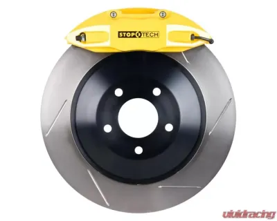 StopTech Big Brake Kit Yellow Caliper Slotted One-Piece Rotor Front Honda Civic Front 2007-2011 2.0L 4-Cyl - 82.434.5100.81