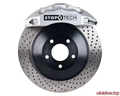 StopTech Big Brake Front Rotor, 1 Piece, Black, Fits Nissan 350Z 03-08, 82.874.6D00.62 - 82.874.6D00.62