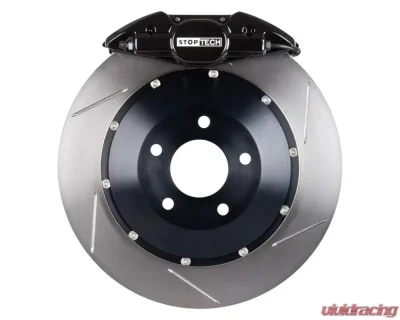 StopTech Big Brake Kit Black Caliper Slotted Two-Piece Rotor Rear Nissan 300ZX Rear 1990-1996 - 83.647.0023.51