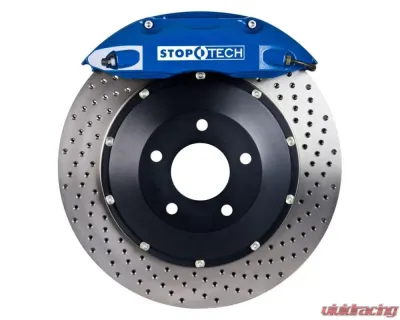 StopTech Big Brake Kit, Blue Caliper, Drilled Rotor, Front VW 83.893.4300.22 - 83.893.4300.22