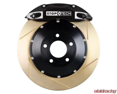 StopTech Big Brake Kit Black Caliper Slotted Rotor Front Porsche 3.8L 83.789.4700.53 - 83.789.4700.53