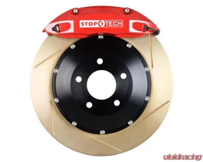 StopTech Big Brake Kit; Black Caliper; Slotted Two-Piece Rotor; Front Porsche 964 Front - 83.791.4700.73