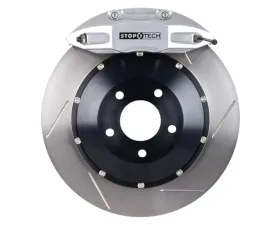 StopTech Big Brake Kit Silver Caliper Slotted Rotor Front Nissan 82.895.5N00.61
