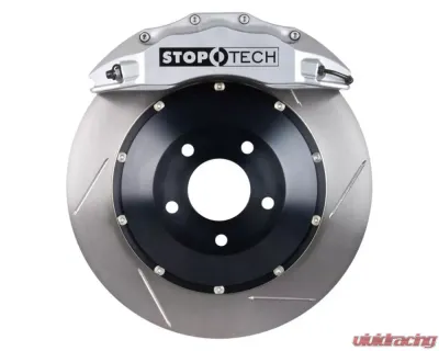 StopTech Big Brake Kit - Black Caliper, Drilled Rotor, Front - Porsche 83.781.6800.61 - 83.781.6800.61
