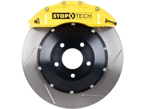StopTech Big Brake Kit 2-Piece Rotor, Front, Red, Fit: Ford Mustang 2015-2023, 83.857.6700.81 - 83.857.6700.81 - Image 3