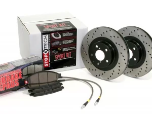 StopTech Sport Big Brake Kit Drilled Rotor Front Front - 979.42020F - Image 5