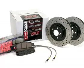 StopTech Performance Brake Pads for Ford Mustang 2015-2023, Red 978.51