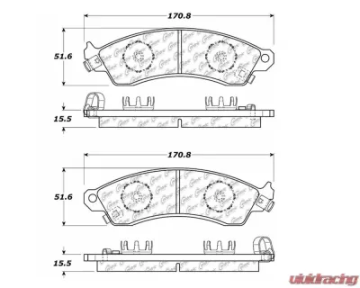 StopTech Brake Rotor, Front, Silver, BMW 3 Series 2006-2013, 104.0412 - 104.04120