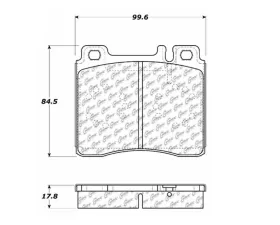 StopTech Brake Rotor Set - Front, Silver, for Honda Civic 2006-2011, 104.0577