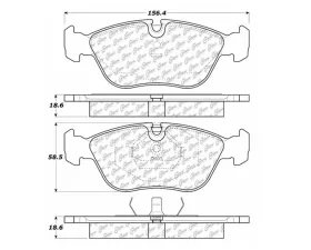 StopTech Brake Rotor, Front, Silver, Ford Mustang 2015-2023, 104.0618